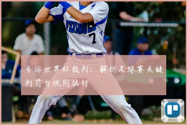 专访世界杯裁判：解析足球赛关键判罚与规则执行