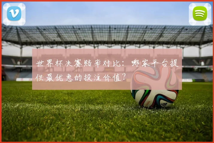 世界杯决赛赔率对比：哪家平台提供最优惠的投注价值？