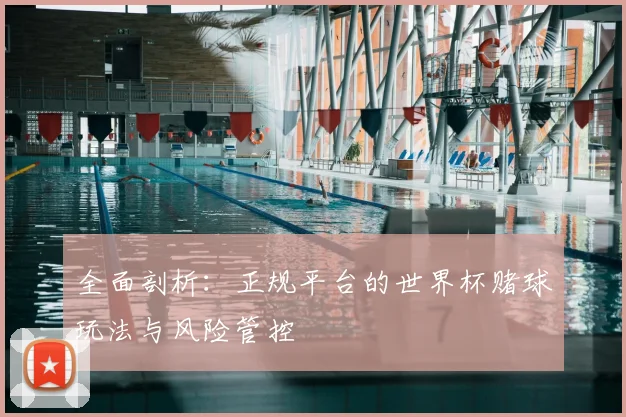 全面剖析：正规平台的世界杯赌球玩法与风险管控